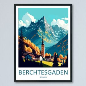 Berchtesgaden Travel Wall Print