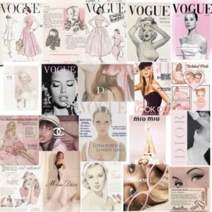 Vintage Fashion Poster Set