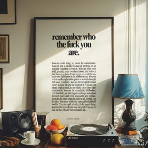 Daily Affirmations Wall Print