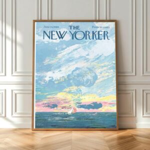 Vintage Coastal Magazine Poster