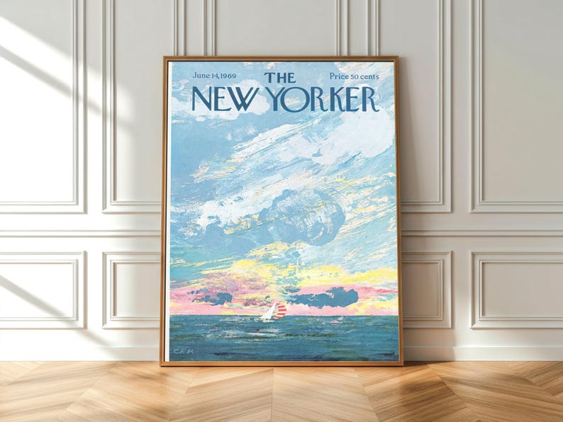 il_794xN.8067475937_i9c5.jpg Vintage Coastal Magazine Poster - Image 1